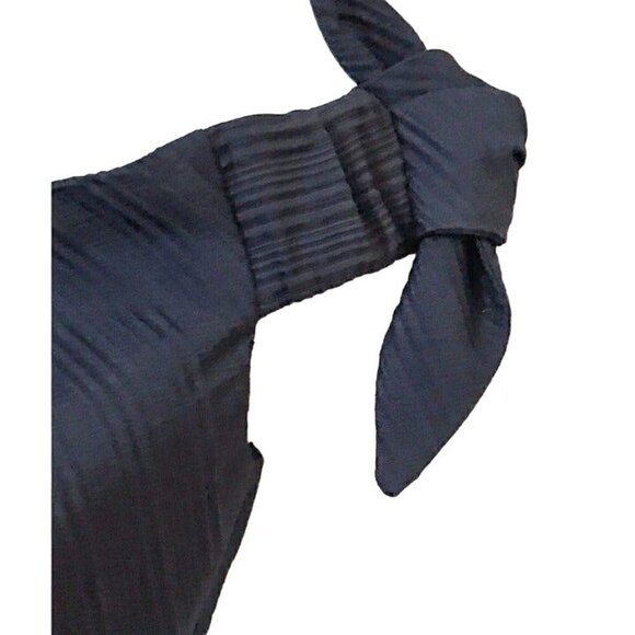 NWT Topshop Navy Off the shoulder Dress, Size 6 - Picture 6 of 9